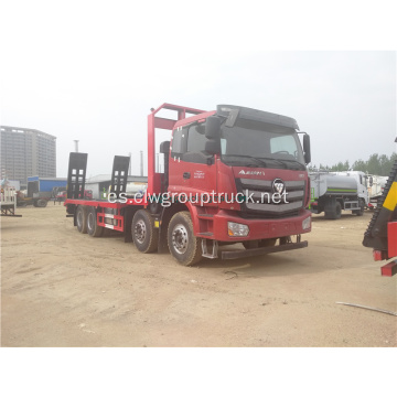 Foton 8X4 22-30 ton camión de transporte de superficie plana cóncavo